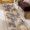 World Rug Gallery Contemporary Abstract Design Non Shedding Soft Area Rug 2' x 7' Yellow 401YELLOW2x7 - alternate 6